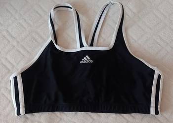 (38/40) (M/L) Adidas/ Czarny top fitness, bokserka sportowa
