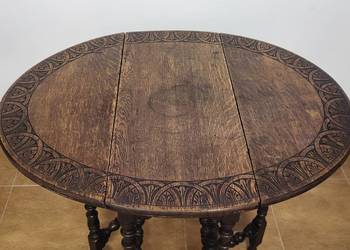 Stolik składany drewniany.