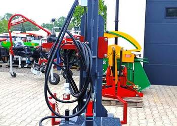 Łuparka hydrauliczna pionowa 20T napęd z silnika elektrycznego 4kW AGROSTAL