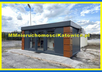 Działka utwardzona do wynajęcia Jaworzno przy A4 i S1 media, kontener biur…