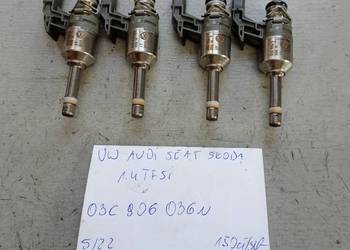 Sprawdzony wtryskiwacz VW Audi Seat Skoda 1.4 TFSI 03C906036