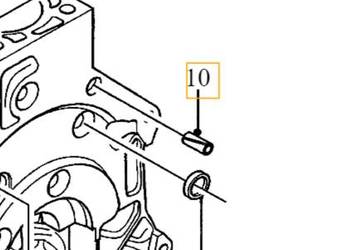 VOLVO kolek pin centrujacy blok silnika 2.0D OE 30680649