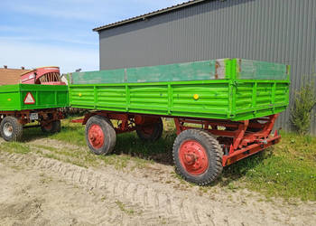 Przyczepa rolnicza AUTOSAN D-50, ładowność 6 ton
