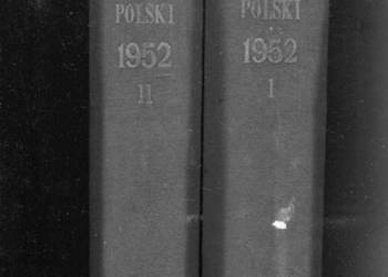 Monitor Polski  Rok 1952 Komplet T.1-2
