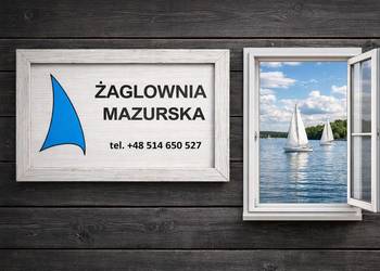 Żagiel GROT do Sasanka 660 . Żaglownia Mazurska