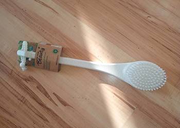 szczotka do masażu ciała, dwustronna, silnny efekt peelingu ROSSMAN