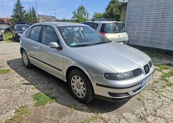 Seat Leon 1.6b , 105KM 2001r, klima,elektryka , hak