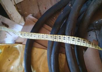 Kabel siłowy prądowy, Stary kabel elektryczny – gruby, miedź