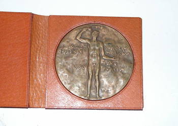 medal pamiątkowy Polskiego Komitetu Olimpijskiego 1980 rok