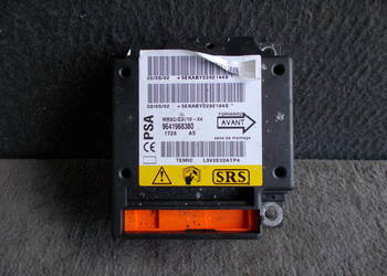 citroen c5 3.0 v6 02r komputer moduł SRS poduszek 9641968380