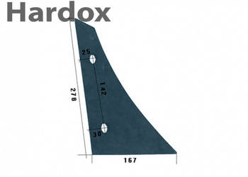 Pierś 073250/P części do pługa KVERNELAND