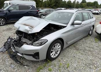 BMW Seria 5 530d xDrive mHEV Luxury Line sport 2021r Uszkodzony OKAZJA