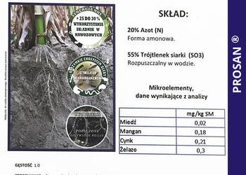Nawóz Prosan Nitro S z Calcorium