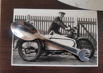 DKW E200 - E206 z koszem bocznym