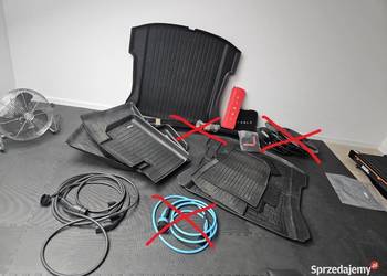Tesla Model 3 Y Akcesoria Części Dywaniki Kabel Dodatki Wykładziny Chlapacz