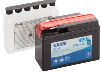 Akumulator 2.3Ah 35A P+ EXIDE AGM ET4B-BS YT4B-BS 12V