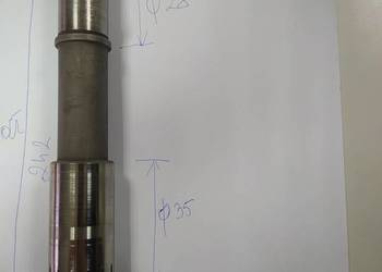 Wałek do tokarki TUJ50M