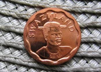 Eswatini ( Suazi ) 5 Cent 2011r - Mennicza