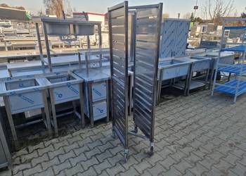 Wózek Gastronomiczny Transportowy Na Tace i Pojemniki GN 40/55/180