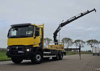 Renault C 380 HIAB 188ES4 skrzyniowy 6x4 2020
