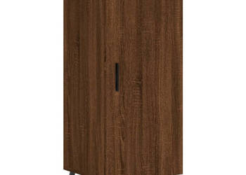 Szafka brązowy dąb 345x34x90 cm materiał drewnopochodny WM-828563