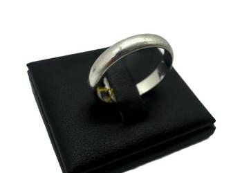 Srebrna Obrączka Próby 925 3,96g Rozmiar 25