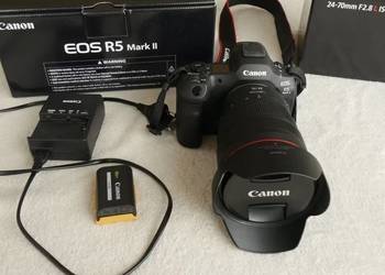 Zestaw Canon EOS R5 Mark II + obiektyw RF 24-70mm F/2.8L IS USM