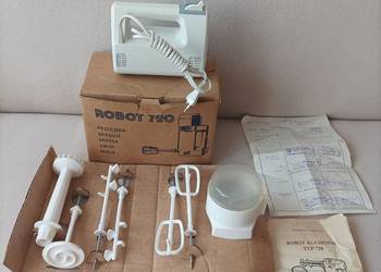 Mikser robot kuchenny Predom Niewiadów typ 720 z młynkiem do kawy z PRL-u