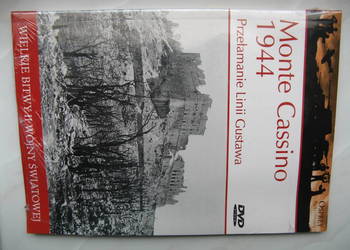 Osprey: Monte Cassino 1944, książka + DVD/Nowe!
