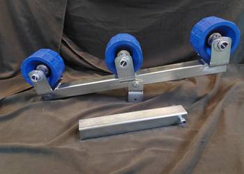 Rolka  podlodziowa, wahliwe, plozo-rolki