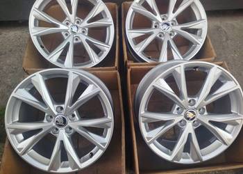 B019# Alufelgi 18" 5x112 Et 43 7J Skoda Kodiaq, Karoq, Octavia SuperB