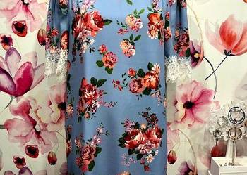 fashion union sukienka imprezowa kwiaty floral hit roz.40