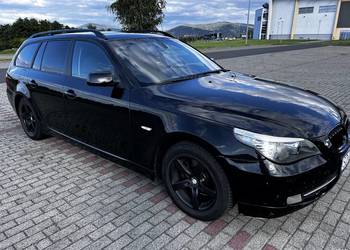 Bmw e61 520d lift android czarna Lci