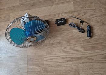 Wentylator samochodowy 12V 20cm AMIO