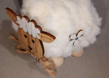 owieczka maskotka figurka ozdobna