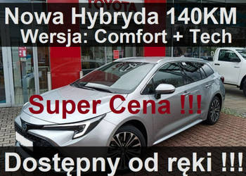 Toyota Corolla Nowa Hybryda 140KM 1,8 Pakiet Tech Comfort Kamera Dostępny …