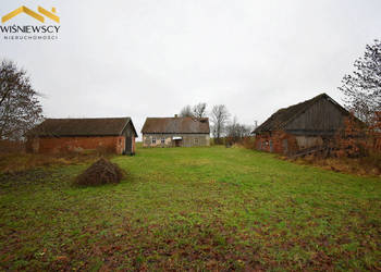 Siedlisko 9400m2, dom + dwa budynki gospodarcze