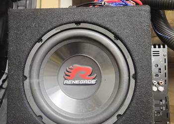 Car Audio Wzmacniacz+Tuba Renegade