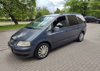 7 osobowy Sharan r2005 lift, poj 1.9tdi, Opłaty 2027, z Hakiem,