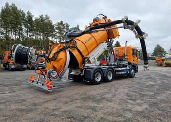 MAN KAISER WUKO RECYKLING DO CZYSZCZENIA KANAŁÓW KOMBI asenizacyjny separa…