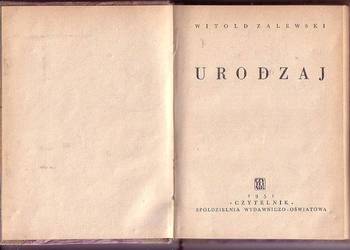 (8051) URODZAJ – WITOLD ZALEWSKI