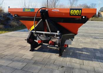 Rozsiewacz dwutalerzowy 400/600/8001000/1200L DOWÓZ