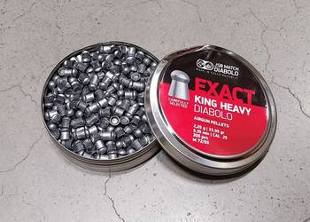 Śrut diabolo JSB Exact King Heavy 6,35 mm (061-040)  Przecena