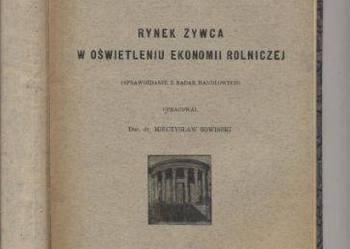 Rynek żywca w oświetleniu ekonomii rolniczej