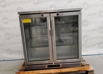 Witryna chłodnicza, chłodziarka na butelki 2-drzwiowa podblatowa Stalgast