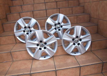 VW kołpaki 16 oryginalne strukturalne (komplet 4 sztuki)