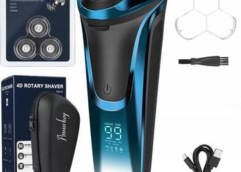 Golarka 4D Amurhey IPX 7 + głowice