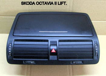 KRATKA NAWIEWU ŚRODKOWA,SCHOWEK SKODA OCTAVIA II LIFT. 1Z0820951