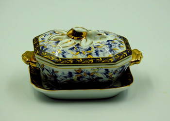 Porcelain Art mini waza miniaturka z porcelany -sygnowana