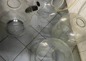 Szklanka jednostka końcowa alfa laval 50l Westfalia dojarka hala udojowa